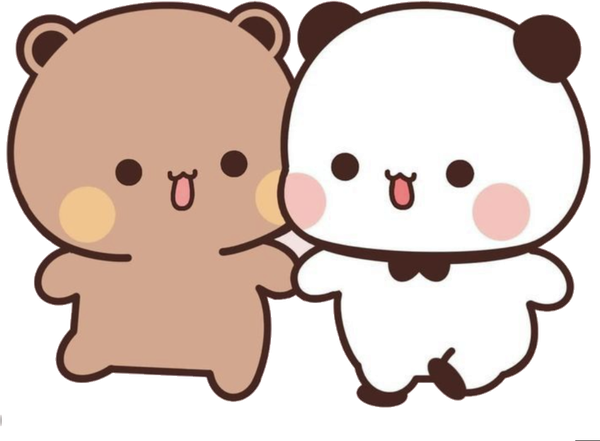Bubu and Dudu standing together